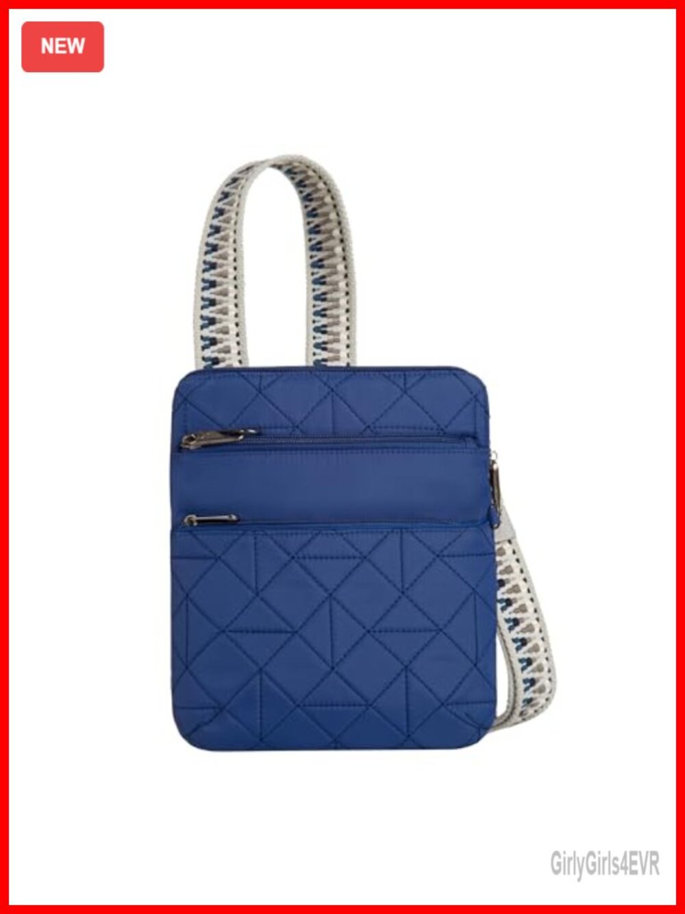 Anti-Theft Slim Crossbody RFID Blocking Travel Bag